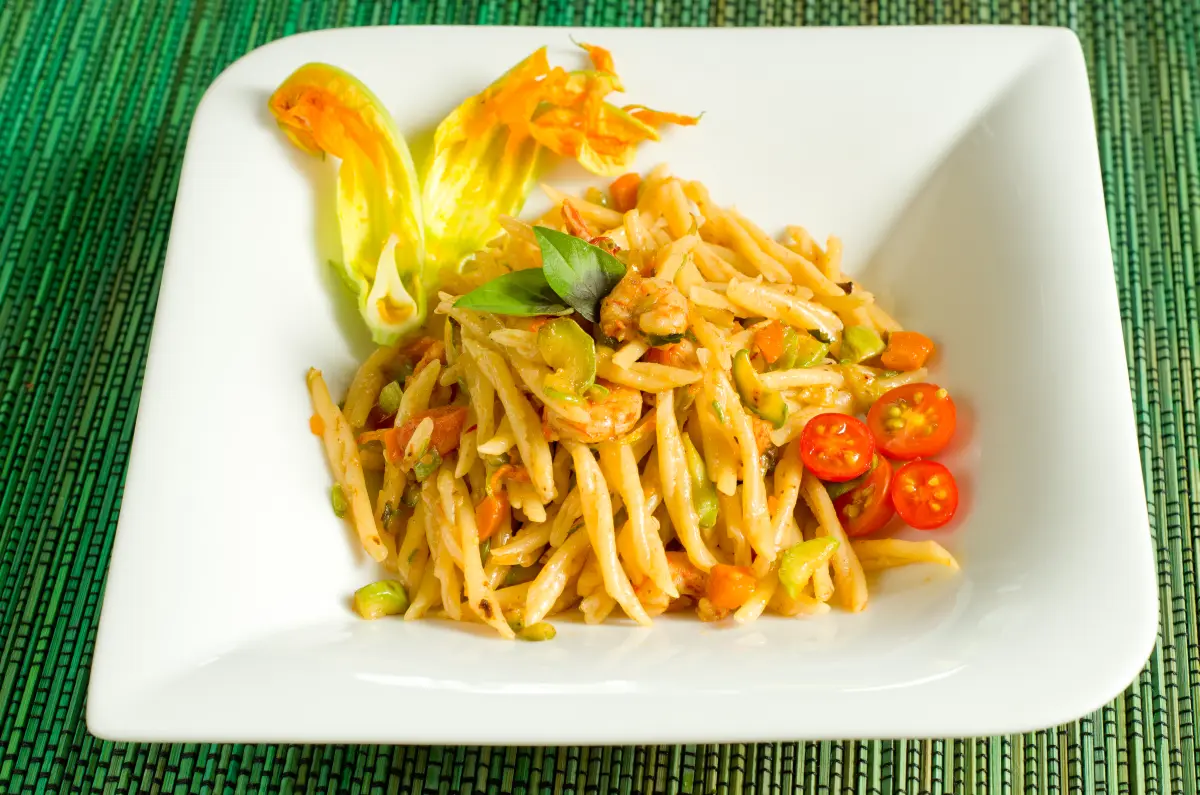 Trofie_Pasta_Garnele_Zucchinibluete