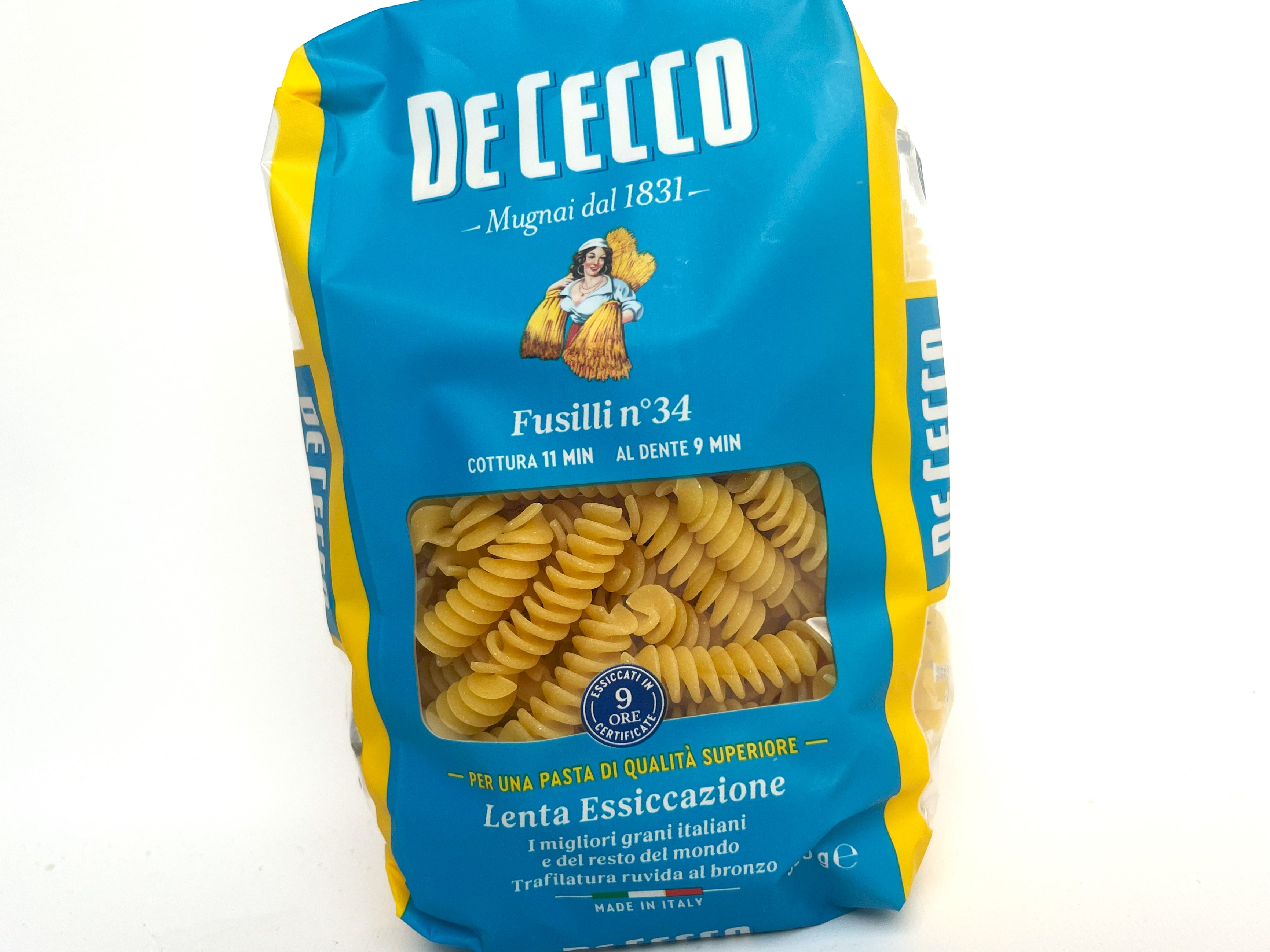 Fusilli n° 34 | Spirelli | Spiralnudeln | De Cecco | 500 g