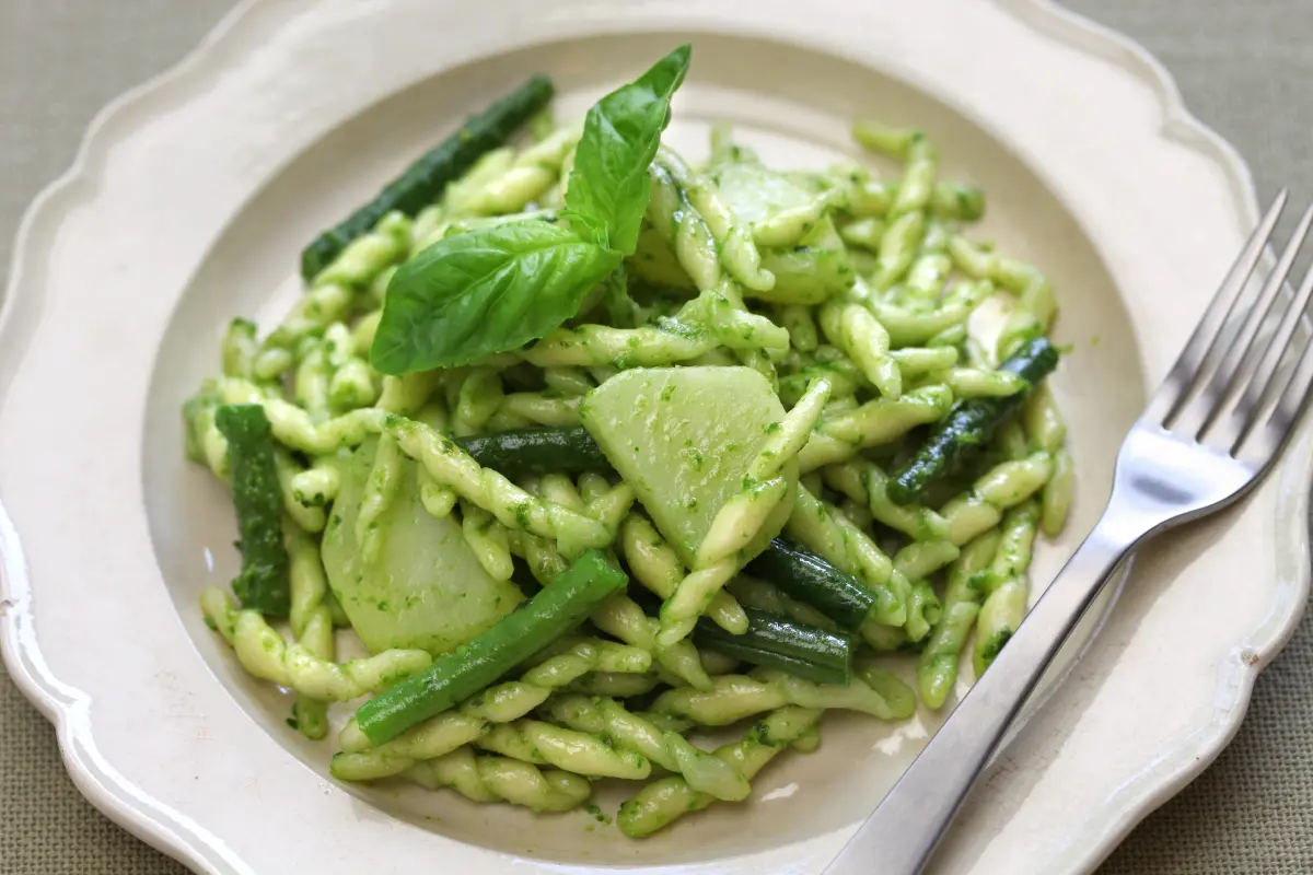 Trofie_Pasta_Pesto_Bohnen_Kartoffeln