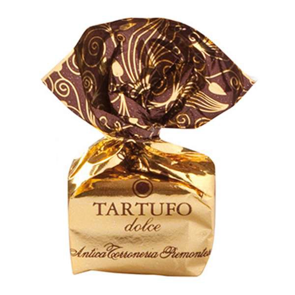 Tartufo Dolci Gold | Antica Torroneria | Piemonteser Trüffelpraline mit Schokolade & Haselnuss | 14g