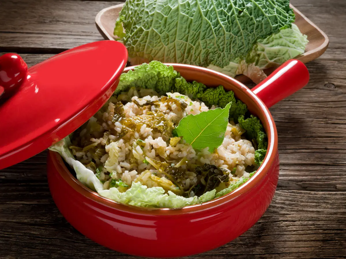 lorbeer_risotto_wirsing_kasserolle