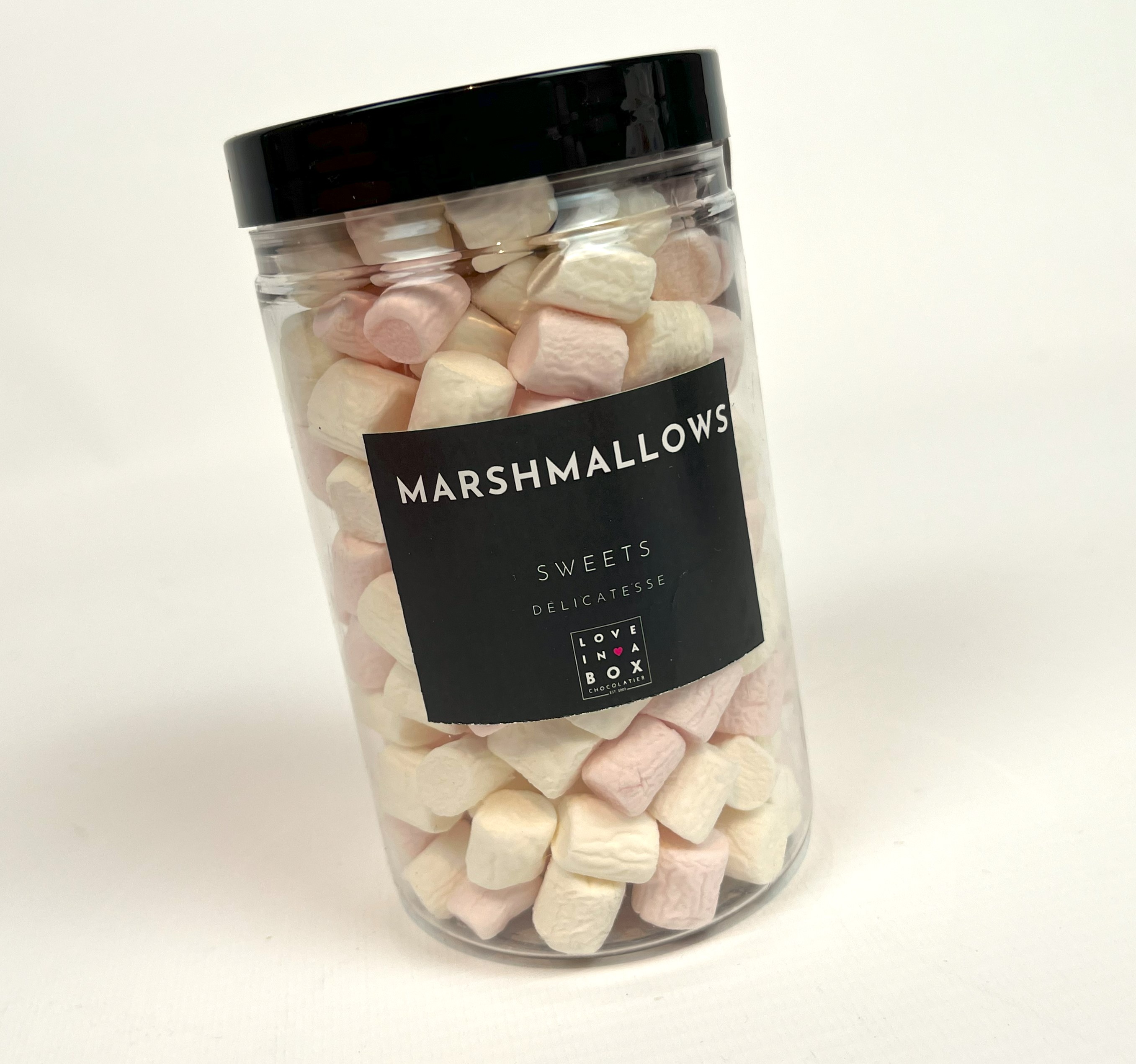 Mini-Marshmallows mit Vanillegeschmack | Love in a Box | 100 g