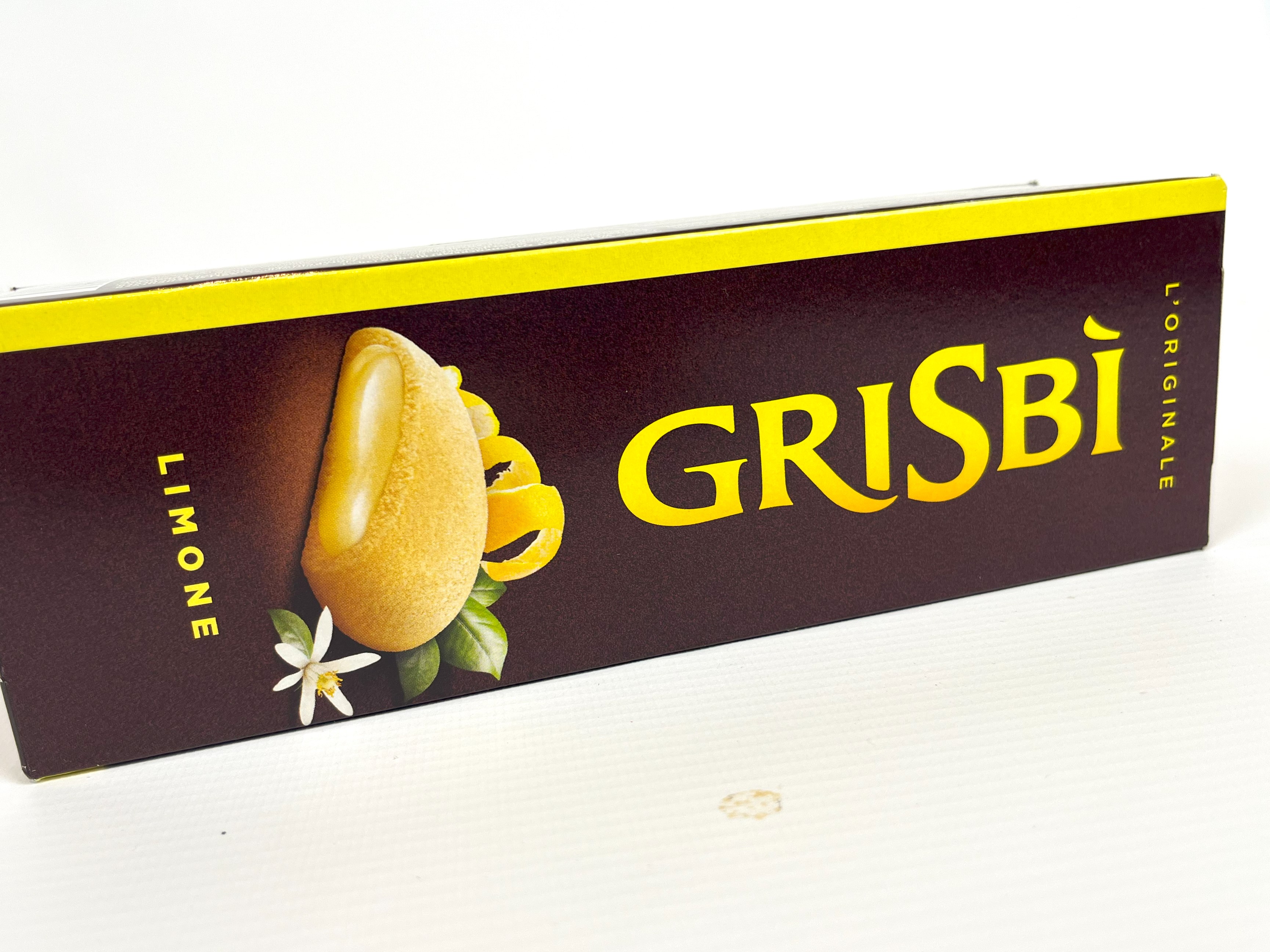 L'Originale Grisbi Limone | Vicenzi | Kekse mit Zitronencremefüllung | Biscuit | 135 g