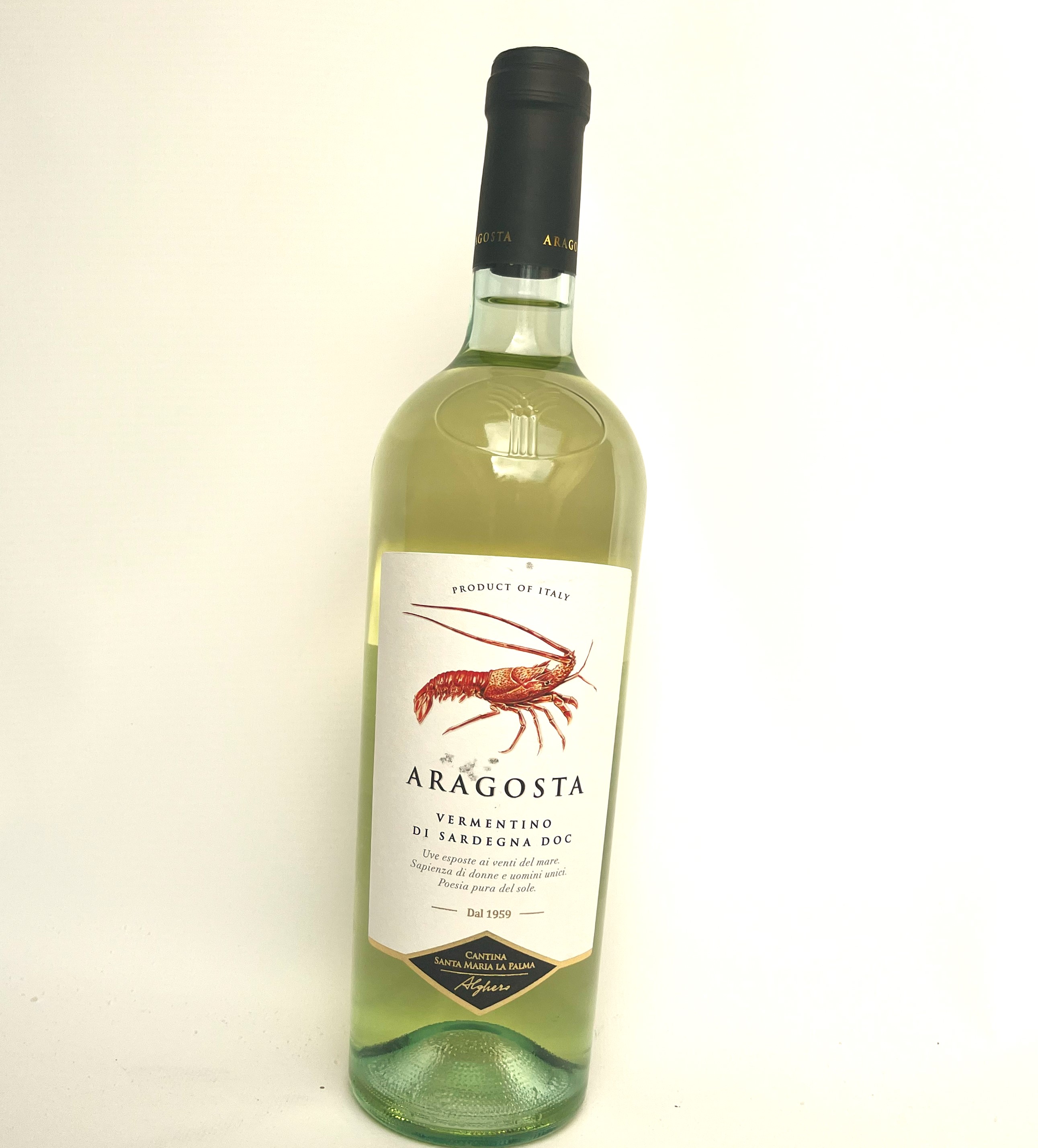 Aragosta | Vermentino di Sardegna DOC | Italien | 0.75L | 2023 | 13.5% vol. 