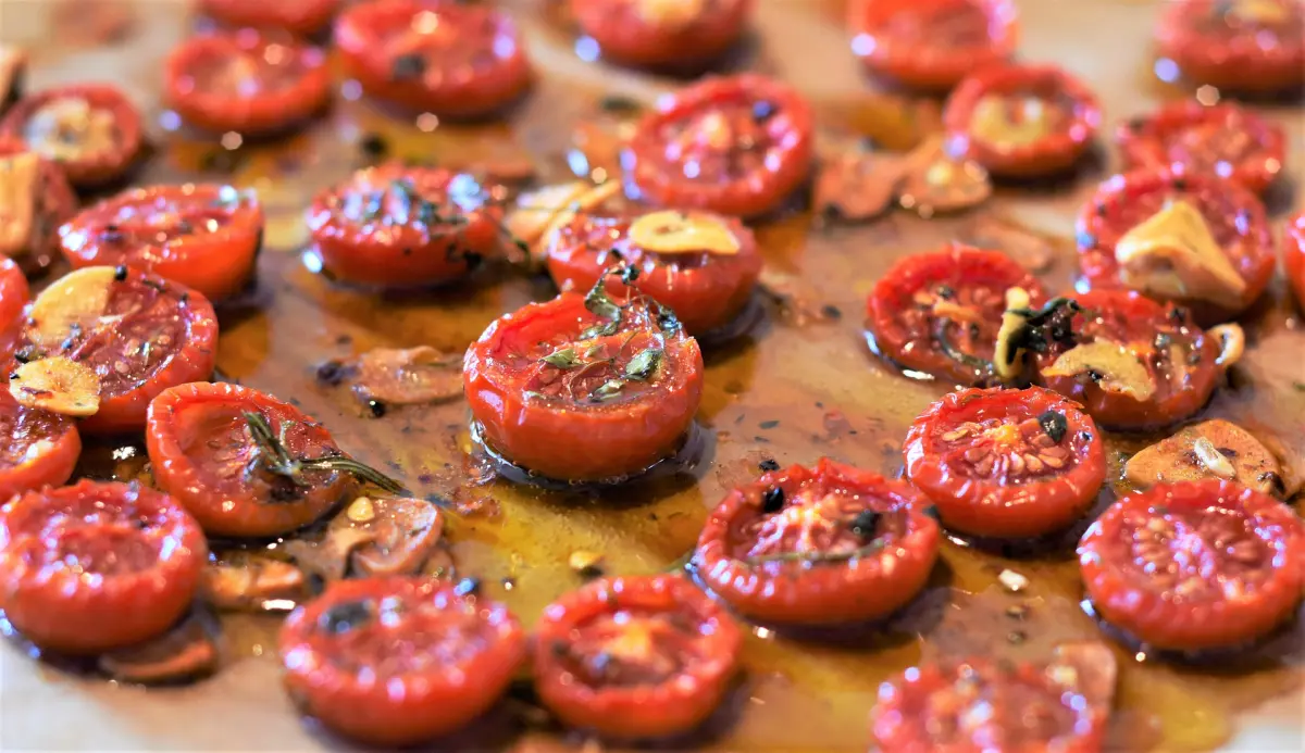 Geschmorte Tomaten