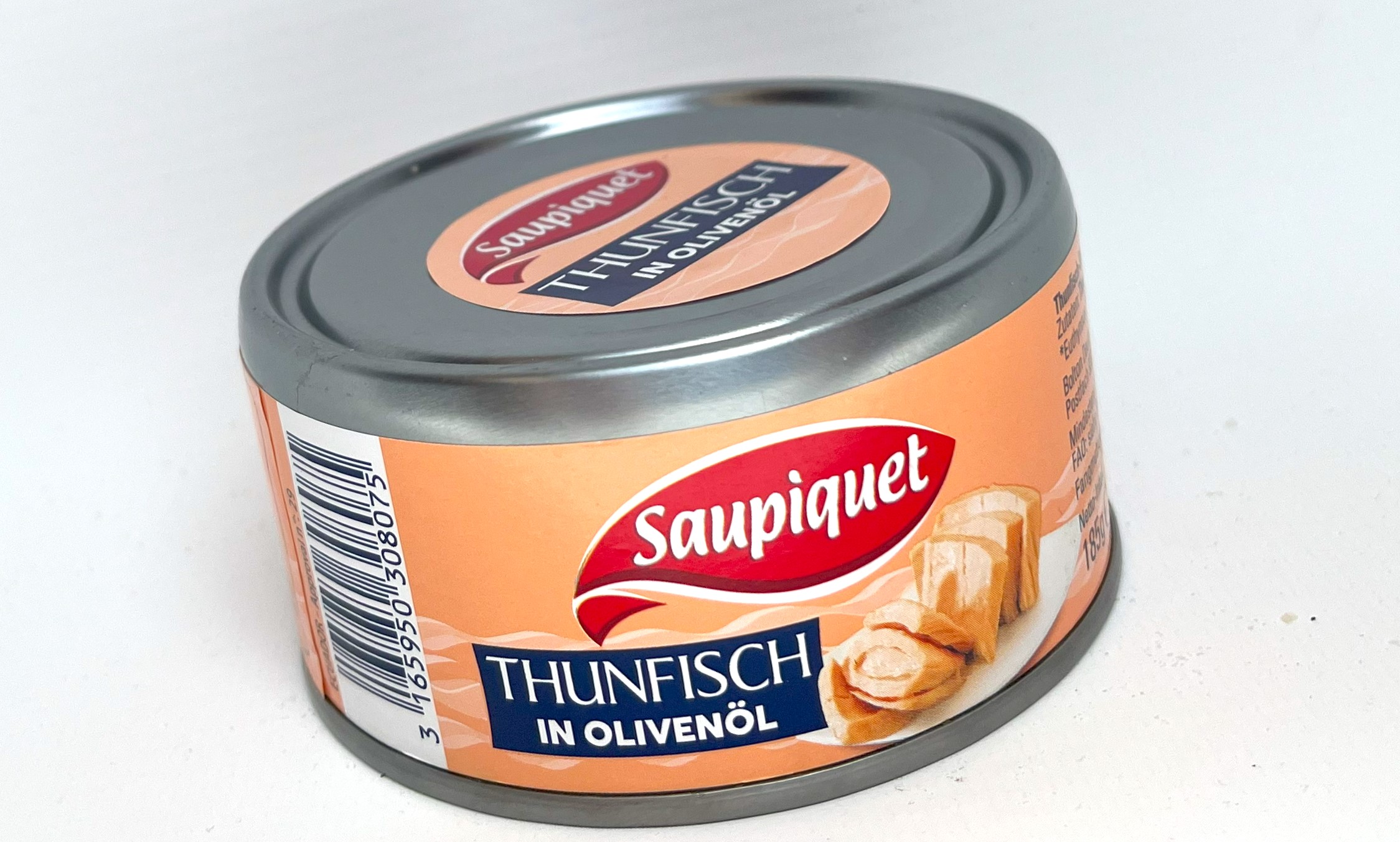 Thunfischstücke in Olivenöl | Saupiquet | 185 g | Dose | 140g Abtropfgewicht