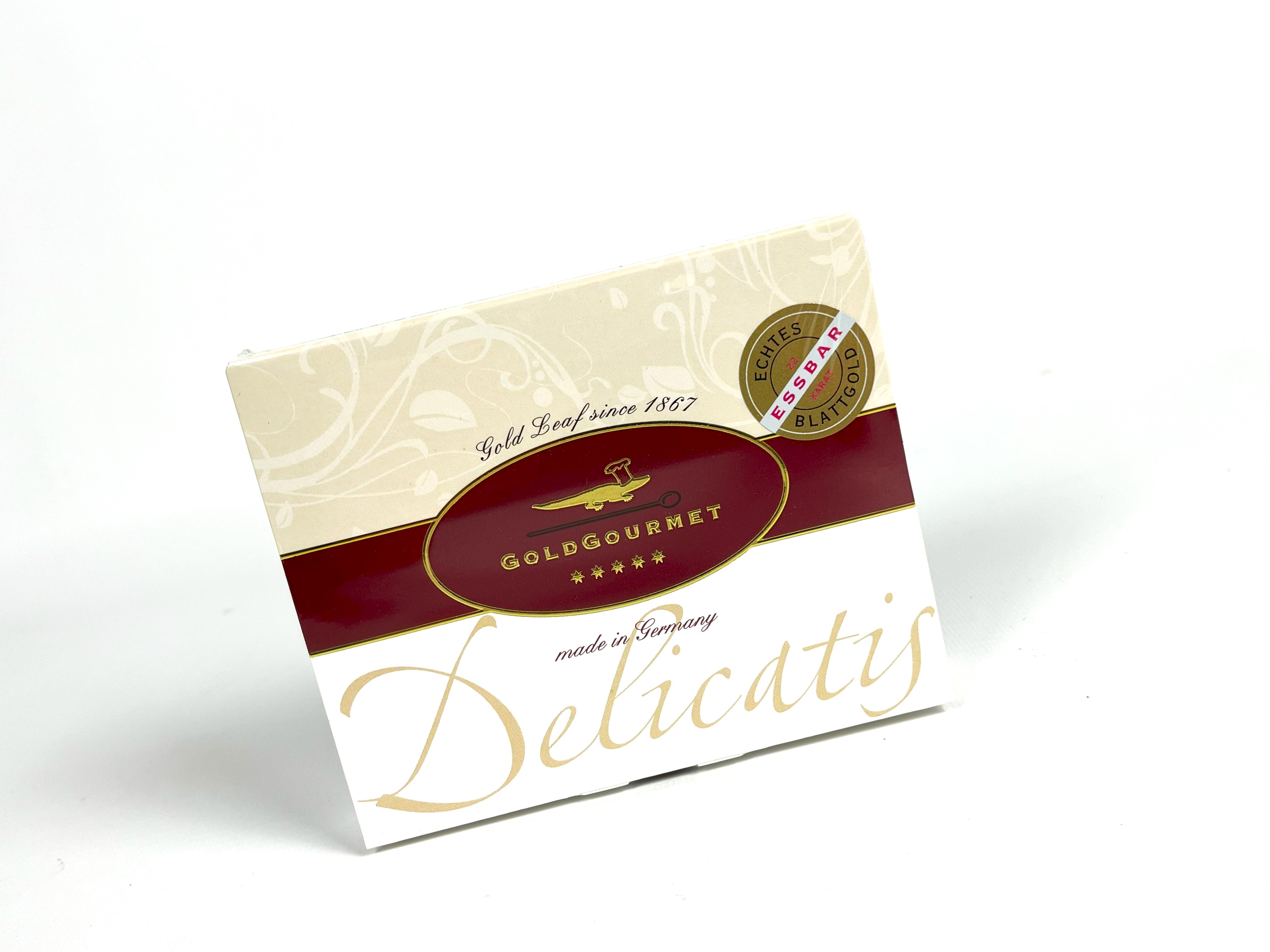 Gold Gourmet Delicatis Set | Echte Essbare Blattgoldflocken 22 Karat | E 175 | 100 mg