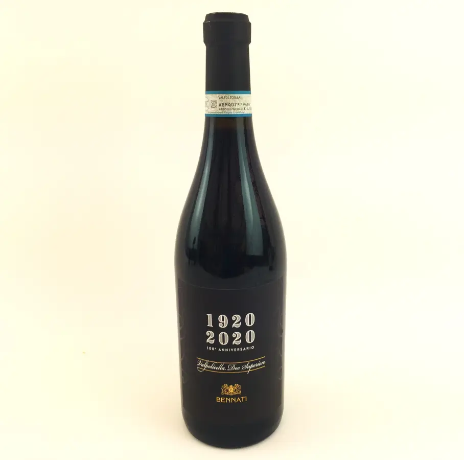 1920_2020_Valpolicella_DOC_Superiore_Bennati_sonderabfuellung